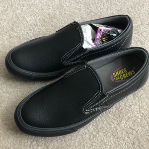 Shoes For Crew NIB Ollie Slip On with Grip Cleaner